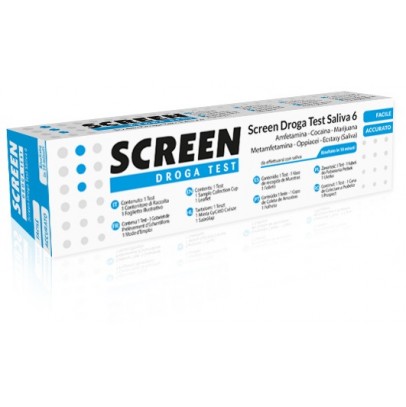 SCREEN DROGA TEST SALIVA 6 PARAM