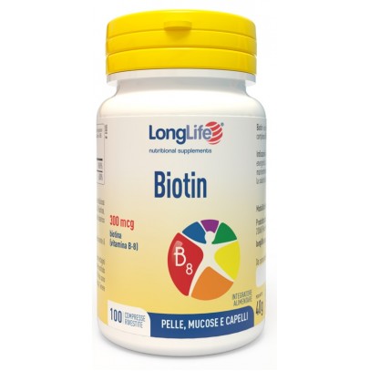 LONGLIFE BIOTIN 100CPR