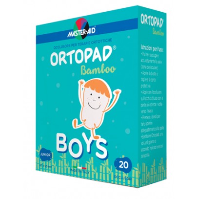 CEROTTO OCULARE PER ORTOTTICA ORTOPAD BOYS M 5,4X7,6 20 PEZZI