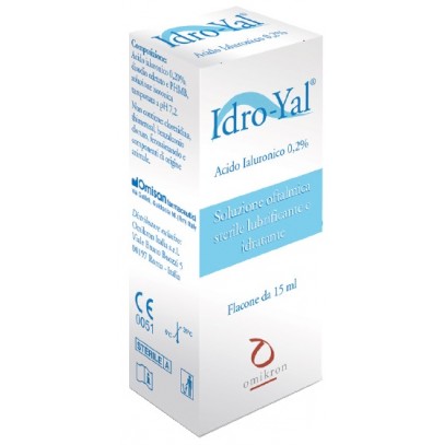 SOLUZIONE LUBRIFICANTE IDRO YAL 15 ML PER LENTI A CONTATTO