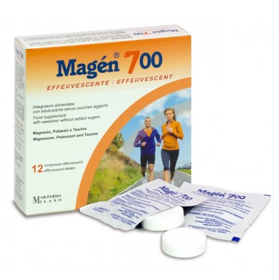 MAGEN 700 12 COMPRESSE EFFERVESCENTI