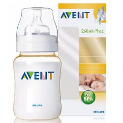 AVENT BIBERON CLASSIC IN PES 0% BPA MIELE 260 ML