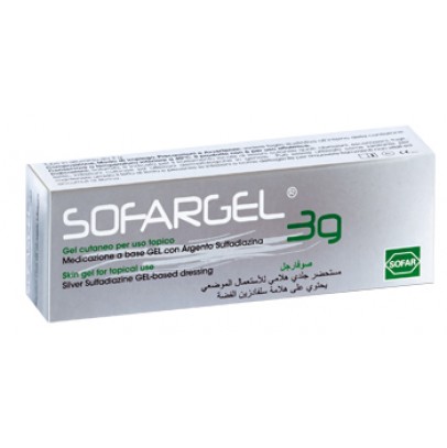 SOFARGEL GEL CON SULFADIAZINA ARGENTICA 3 G