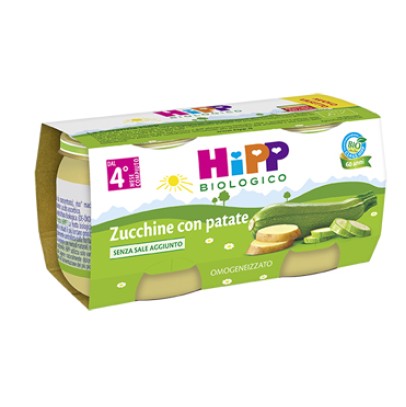 HIPP BIO HIPP BIO OMOGENEIZZATO ZUCCHINE CON PATATE 2X80 G