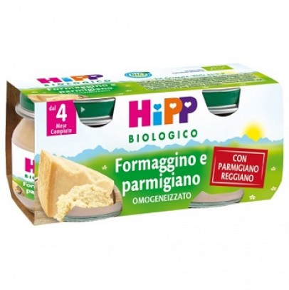 HIPP BIO HIPP BIO OMOGENEIZZATO FORMAGGINO AI TRE FORMA G GI2X80 G