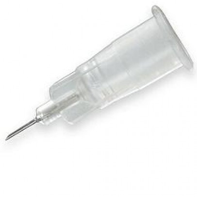 AGO PIC STERILE MONOUSO PER MESOTERAPIA IN BLISTER SINGOLO PELL PACK CONO LUER LOCK PARETE SOTTILE E TRATTAMENTO SILICONICO ANTI/ATTRITO GAUGE0,40X6MM 1 PEZZO