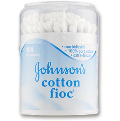 JOHNSONS BABY COTTON FIOC 100 PEZZI