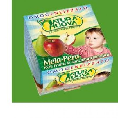 NATURA NUOVA BIO OMOG MELA/PERA 2X100G