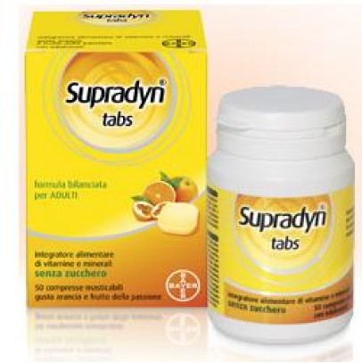 SUPRADYN TABS 50 COMPRESSE MASTICABILI