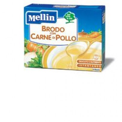 MELLIN BRODO CARNE POLLO 10 BUSTINE X 5 G