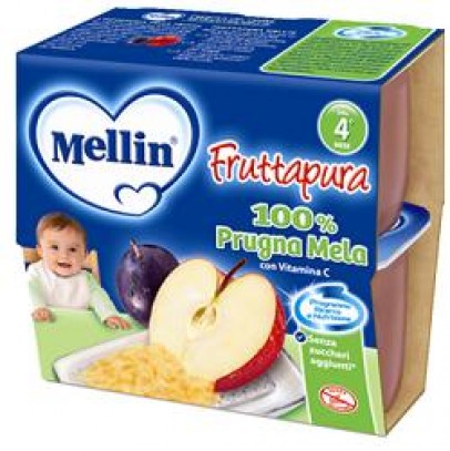 MELLIN FRUTTAPURA PRUG/MEL 4X100