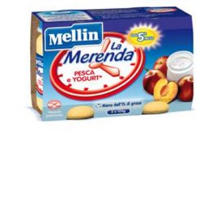 MELLIN MERENDA YOGURT PESCA 2 X 120 G