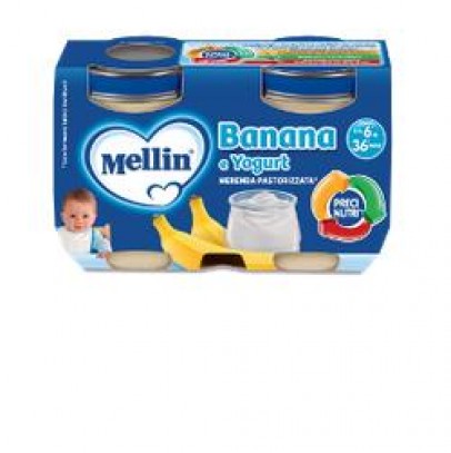 MELLIN MERENDA YOGURT BANANA 2X120 G