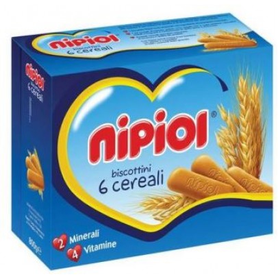 NIPIOL-BISCOT 6 CEREALI 800G