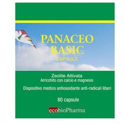 PANACEO BASIC 80CPS ZEOLITE ATTIVATA ARRICCHITA CON DOLOMITE(CALCIO E MAGNESIO) 40 G