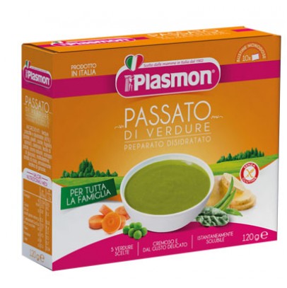 PLASMON PASSATO DRY VERDURA 10BS