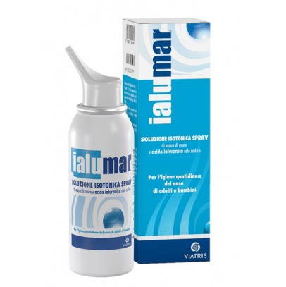 SOLUZIONE ISOTONICA SPRAY DI ACQUA DI MARE ACIDO IALURONICOSALE SODICO PER IGIENE NASO E ORECCHIE CONFEZIONE 100ML