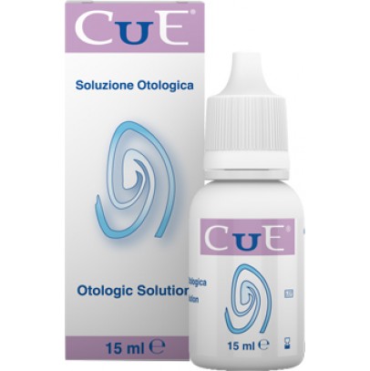 CUE SOLUZIONE OTOLOGICA EMOLLIENTE COAUDIUVANTE IL TRATTAMENTO DELLE FORME IRRITATIVE DEL CONDOTTO UDITIVO ESTERNO 15ML