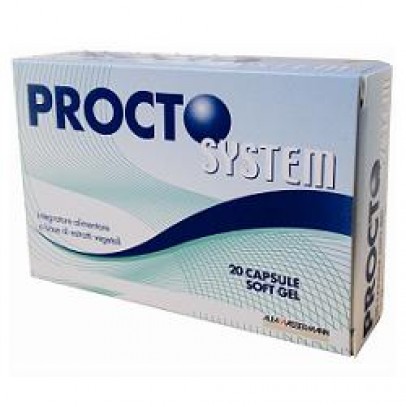 PROCTO SYSTEM 20 CAPSULE SOFT GEL