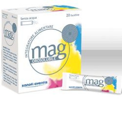 MAG GRANULATO OROSOLUBILE 20 BUSTINE MAG GRANULATO OROSOLUBILE 20 BUSTINE