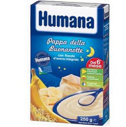 HUMANA PAPPA BUONA NOTTE CON FIOCCHI DI AVENA INTEGRALE 250G