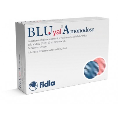 BLU YAL A GOCCE OCULARI 15 FLACONCINI MONODOSE 0,30 ML