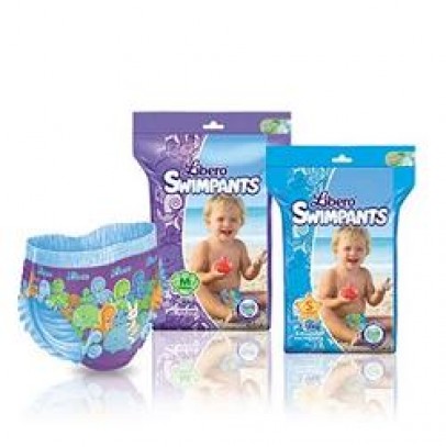 PANNOLINI MARE/PISCINA LIBERO SWIM PANTS PER BAMBINO 7/16 KG6 PEZZI