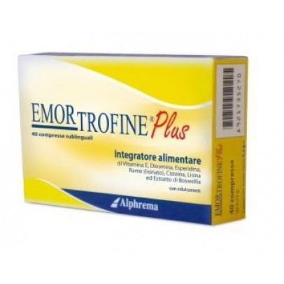 EMORTROFINE PLUS 40 COMPRESSE SUBLINGUALI