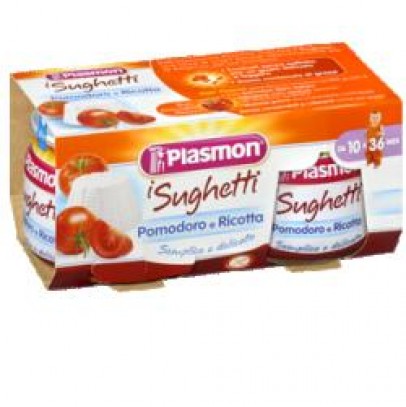 PLASMON SUGHETTO POMODORO E RICOTTA 80 G X 2 PEZZI