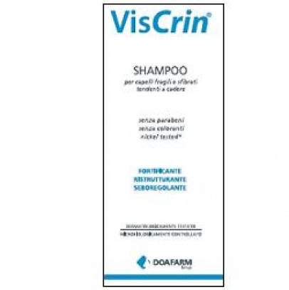 VISCRIN SHAMPOO CAPELLI FRAGILI E SFIBRATI TENDENTI A CADERE200 ML