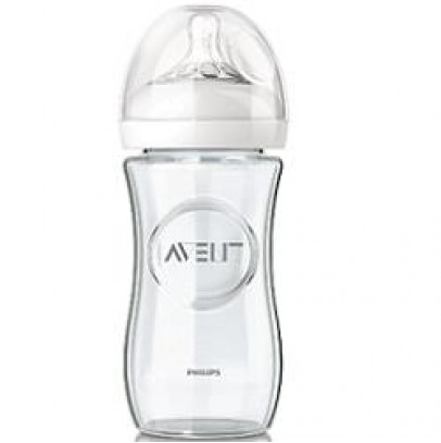 AVENT BIBERON NATURAL IN VETRO DA 240 ML