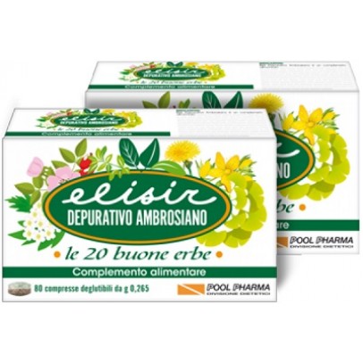 ELISIR DEPURATIVO AMBROSIANO 20 COMPRESSE 5,3 G