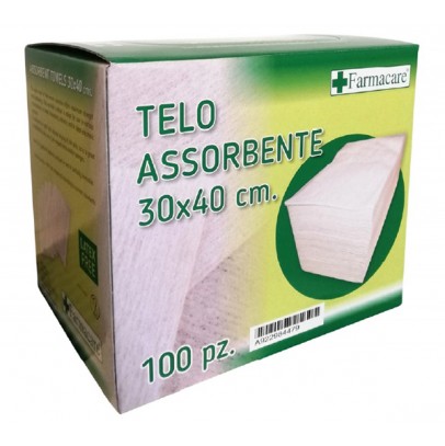 TELO ASSORB 30X40CM 100P FARMAC