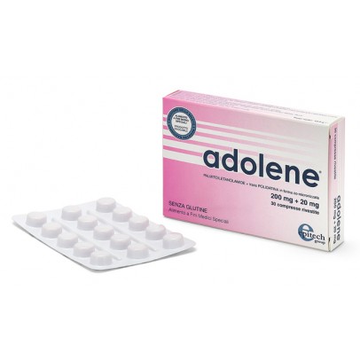 ADOLENE 200MG+20MG 30 COMPRESSE