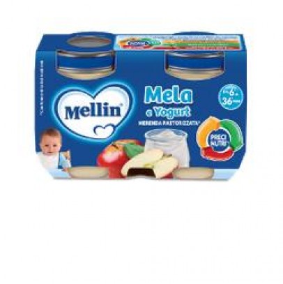 MELLIN MERENDA YOGURT MELA 2 X 120 G