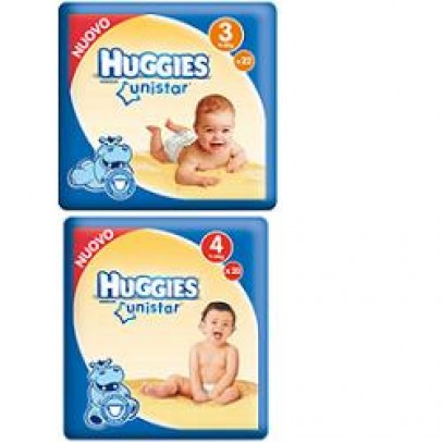 HUGGIES UNISTAR3 MIDI 4/9KG 20P<