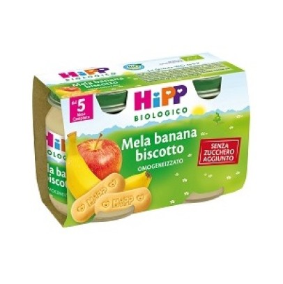 HIPP MERENDA MEL/BAN/BISC 2X125G