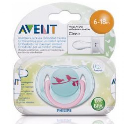 AVENT SUCCHIETTO DECORATO FEMMINUCCIA 6-18 MESI