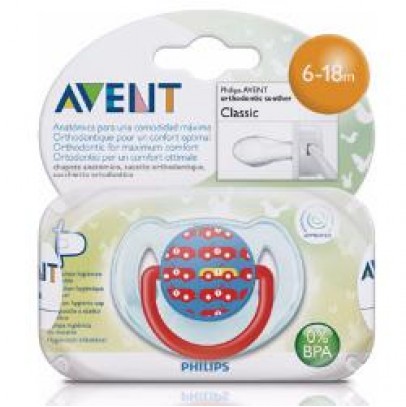 AVENT SUCCHIETTO DECORATO MASCHIETTO 6-18 MESI