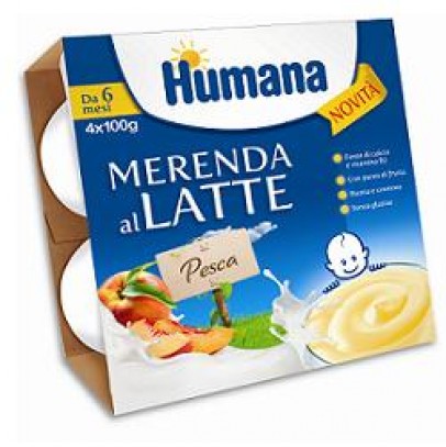 HUMANA MERENDA PESCA 4 X 100 G