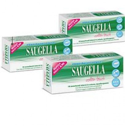 SAUGELLA ASSORBENTI COTTON TOUCH INTERNI SUPER 16 PEZZI TAGLIO PREZZO