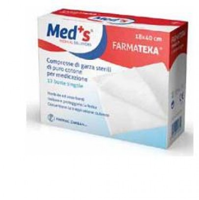 MEDS GARZA 12/8 18X40CM SSR ZABB