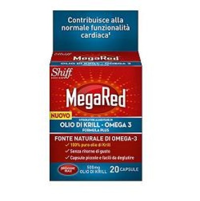 MEGARED OLIO DI KRILL OMEGA 3 20 CAPSULE