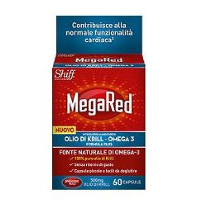 MEGARED OLIO DI KRILL OMEGA 3 60 CAPSULE MEGARED OLIO DI KRILL OMEGA 3 60 CAPSULE