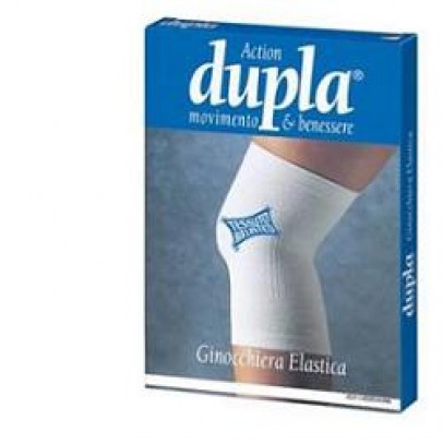 GINOCCHERA ELASTICA DUPLA CAMEL L