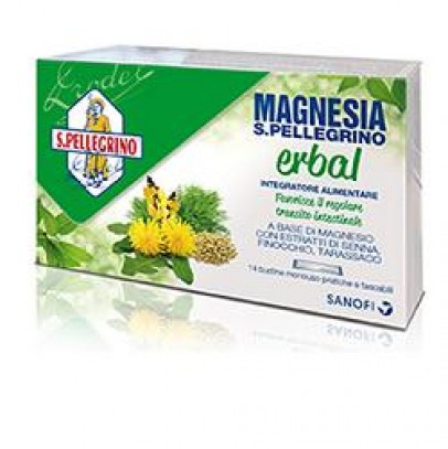 SAN PELLEGRINO MAGNESIA ERBAL 14 BUSTINE