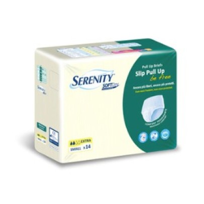 PANNOLONE A MUTANDINA SERENITY PULL UP BE FREE SD EXTRA LARGE 14 PEZZI PANNOLONE A MUTANDINA SERENITY PULL UP BE FREE SD EXTRA LARGE 14 PEZZI