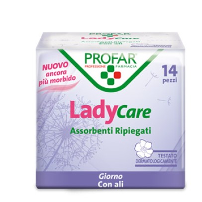 LADYCARE ASSORBENTI GIORNO ALI 14 PEZZI PROFAR LADYCARE ASSORBENTI GIORNO ALI 14 PEZZI PROFAR