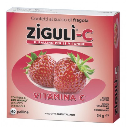 ZIGULI C FRAGOLA 40 CONFETTI 24 G