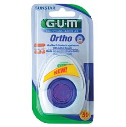 GUM ORTHO FLOSS FILO SPUGNOSO